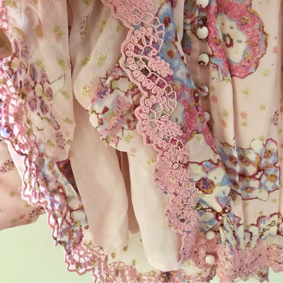 Hemant and Nandita Button Front Mini Dress XS - Picture 8 of 16